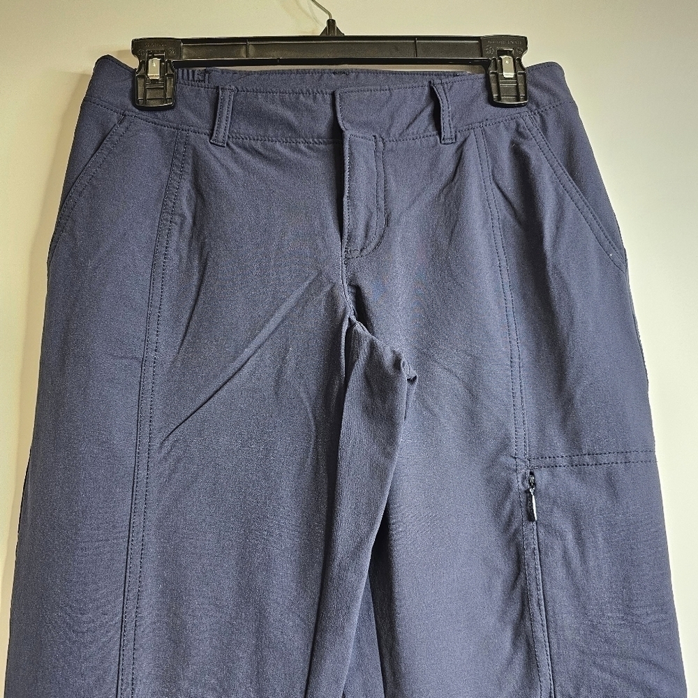 ATHLETA Women's Navy Blue size 2 Chino Trek Pants - Picture 2 of 16